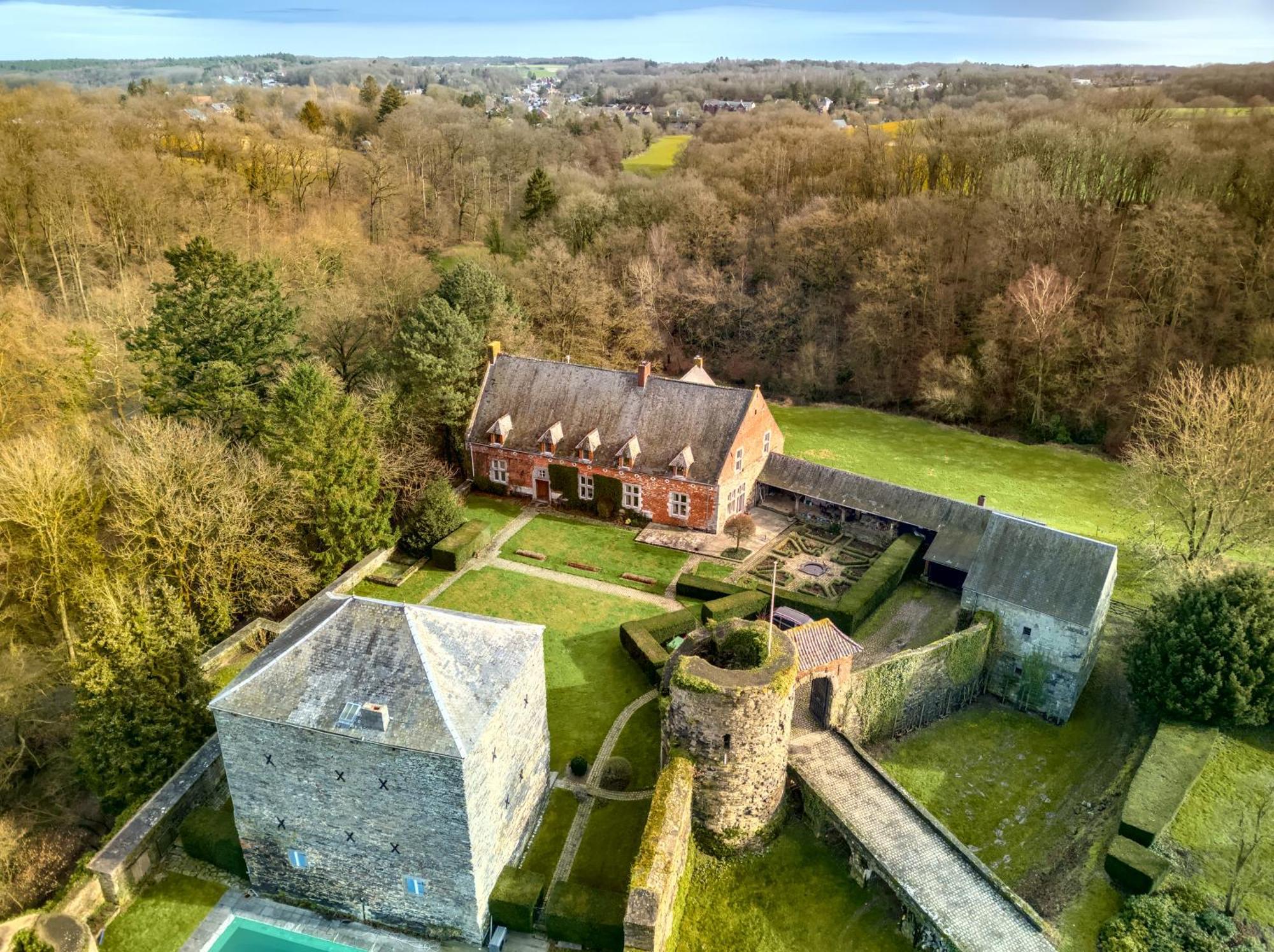 Le Gite Du Chateau - Domaine Des Trois Tilleuls Villers-la-Ville Екстер'єр фото